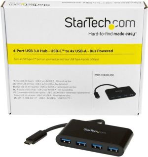 HUB USB StarTech 4x USB-A 3.0 (HB30C4AB) 5