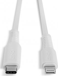 Kabel USB Lindy USB-C - Lightning 0.5 m Biały (31315) 4