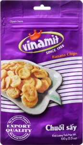 Vinamit Chipsy bananowe 100g - Vinamit 1