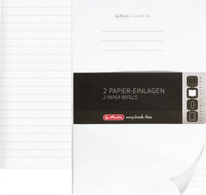 Herlitz Wkłady do notatnika A4 My.Book linia 2x40k HERLITZ 2