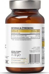 OstroVit OstroVit Pharma Naturalna Witamina C z Dzikiej Róży 30 kapsułek one size 2