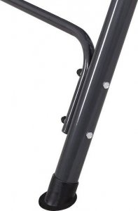 Springos Huśtawka ogrodowa 3-osobowa z daszkiem LUNA szara z poduszkami 21