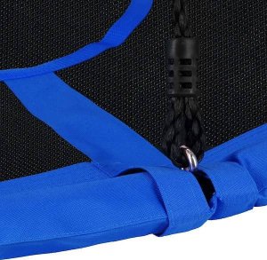 Huśtawka Springos Bocianie gniazdo dla dzieci 110 cm huśtawka ogrodowa czarno-niebieska UNIWERSALNY 12