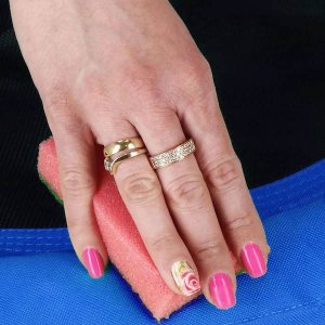 Huśtawka Springos Bocianie gniazdo dla dzieci 110 cm huśtawka ogrodowa czarno-niebieska UNIWERSALNY 23