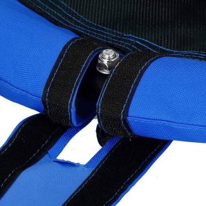 Huśtawka Springos Bocianie gniazdo dla dzieci 110 cm huśtawka ogrodowa czarno-niebieska UNIWERSALNY 8