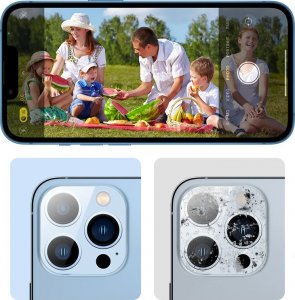 Joyroom Joyroom Mirror Lens Protector Szkło Hartowane Na Aparat Do Iphone 13 Pro Max / Iphone 13 Pro (Jr-Pf861) 14