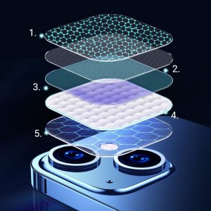 Joyroom Joyroom Mirror Lens Protector Szkło Hartowane Na Aparat Do Iphone 13 Pro Max / Iphone 13 Pro (Jr-Pf861) 10