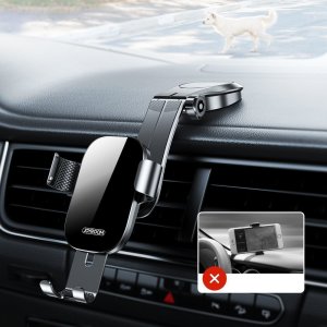 Joyroom Joyroom Guangying Series Grawitacyjny Uchwyt Samochodowy Na Kratkę Wentylacyjną Czarny 8