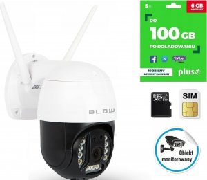 Kamera IP Blow Kamera Obrotowa GSM LTE SIM 3MP Śledzenie +SD128GB 2
