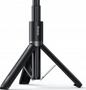 Selfie stick Mcdodo Mcdodo Double Shot kijek selfie stick tripod bluetooth statyw czarny 12