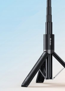 Selfie stick Mcdodo Mcdodo Double Shot kijek selfie stick tripod bluetooth statyw czarny 6