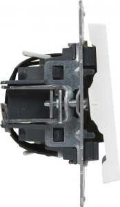 Legrand SUNO - Łącznik schodowy z podświetleniem  - 10 AX - 250 V~ - zaciski automatyczne, Biały -  Legrand 721116 himp 3