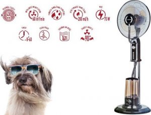 Wentylator MPM Wentylator podłogowy z funkcją nawilżania 5