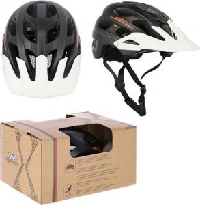 Nils Extreme MTW208 CZARNO-BIAŁY ROZM. L (55-61CM) KASK NILS EXTREME 5