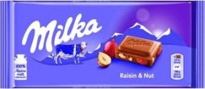Milka Milka Raisin&Nut 100g 1