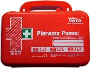 Vera Przemysłowa apteczka pierwszej pomocy TOP 4 13167 w pudełku z tworzywa ABS Vera 1