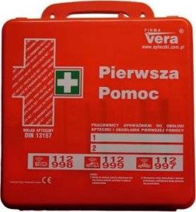 Vera Przemysłowa apteczka pierwszej pomocy TOP 8 13157 w pudełku z tworzywa ABS Vera 1