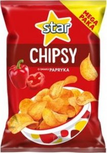 Star Star Chipsy o smaku papryka 220 g 1