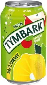 Tymbark TYMBARK gazzzowany cytryna mięta 330 ml 1