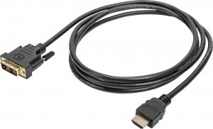 Adapter AV Digitus HDMI - DVI-D czarny (AK-990921-020-S) 1