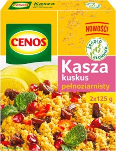 Cenos Kasza kuskus pełnoziarnisty 2 x 125 g Cenos 1