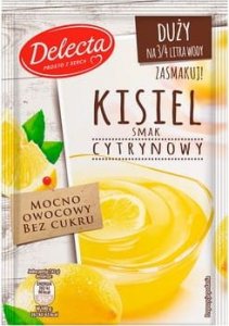Delecta Kisiel smak cytrynowy 58g Delecta 1