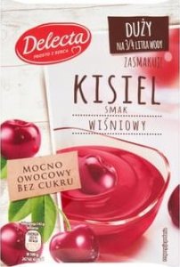 Delecta Kisiel smak wiśniowy 58G DELECTA 1