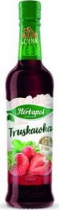Herbapol HERBAPOL  syrop owocowy suplement diety truskawka z wit .C, D, B6 i cynkiem 420 ml 1