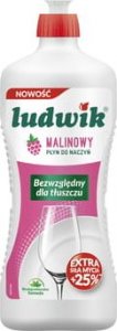 Ludwik Ludwik płyn do mycia naczyń 900g - malinowy 1