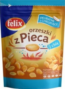 Felix Felix Orzeszki z pieca, z solą 220g 1