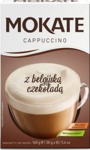 Mokate Mokate Cappuccino z belgijską czekoladą 160 g (20 g x 8) 1