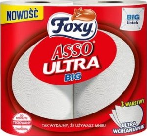 Foxy Ręcznik Kuchenny Foxy Asso Ultra BIG 2 rolki 1