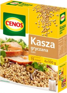 Cenos Kasza gryczana biała 4 x 100 g Cenos 2