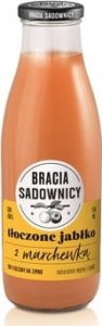 Bracia Sadownicy Bracia Sadownicy sok tłoczony 750 ml jabłko-marchew 1