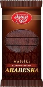Skawa Skawa wafelki kakaowo-kawowe arabeska 250g 1