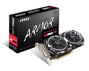 Karta graficzna MSI Radeon RX 470 OC 8GB GDDR5 (256 Bit) DVI, HDMI, 3xDP, BOX (RX 470 ARMOR 8G OC) 1