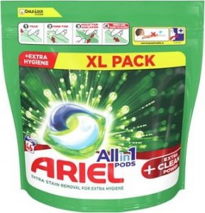 Ariel Ariel Allin1 PODS +Extra Clean Power Kapsułki do prania, 46 prań  [102|46] 1