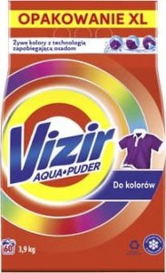 Vizir Vizir Color, Proszek do prania tkanin kolorowych Aqua Powder, 60 prań, 3.9 Kg 1
