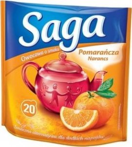 Saga Saga owocowa pomarańcza 20Torebek x 1,7G 1