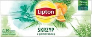 Lipton Herbata ziołowa Lipton Skrzyp z pomarańczą 20 torebek 20 g 1