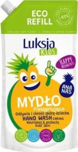 Luksja Luksja kids happy moments pielęgnujące mydło w płynie dla dzieci zapas 500 ml 1