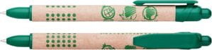 ICO Długopis automatyczny ICO Green papierowy 1