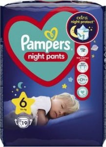Pieluszki Pampers Night Pants 6, 15+ kg, 19 szt. 1