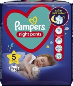 Pieluszki Pampers Night Pants 5, 12-17 kg, 22 szt. 1