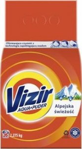 Vizir Vizir Alpine Fresh, Proszek do prania Aqua Powder, 2.275kg, 35 prań 1