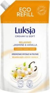 Luksja Luksja Creamy & Soft Kremowe mydło w płynie Jaśmin i Wanilia 400 ml opakowanie uzupełniające 1