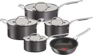 Tefal Zestaw garnków Tefal Jamie Olivier Cook Classic 9 elementów H9125S44  [301|21] 1