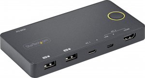 StarTech 2 PORT HYBRID USB-C KVM SWITCH 2 PORT HYBRID USB-C KVM SWITCH 5