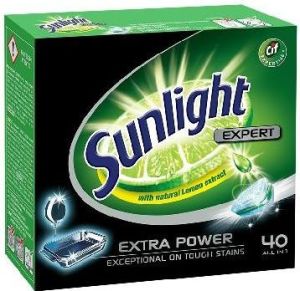 Unilever Tabletki do zmywarki Sunlight 40szt. (669972) 1