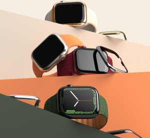 Ringke Ringke Bezel Etui Ramka Koperta Ze Stali Nierdzewnej Do Apple Watch 7 41Mm Złoty 5